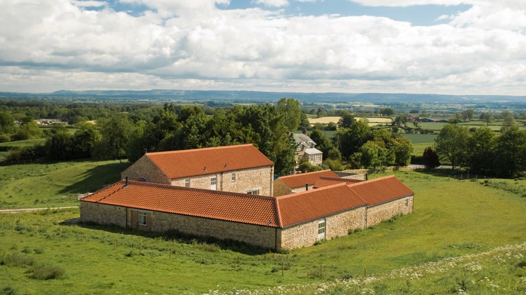 The How Hill cottages, converted barns near Fountains Abbey, Yorkshire